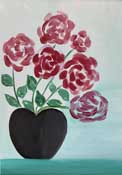 Online Painting Events - Bouquet